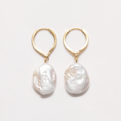 Teardrop Creole Lush Earrings